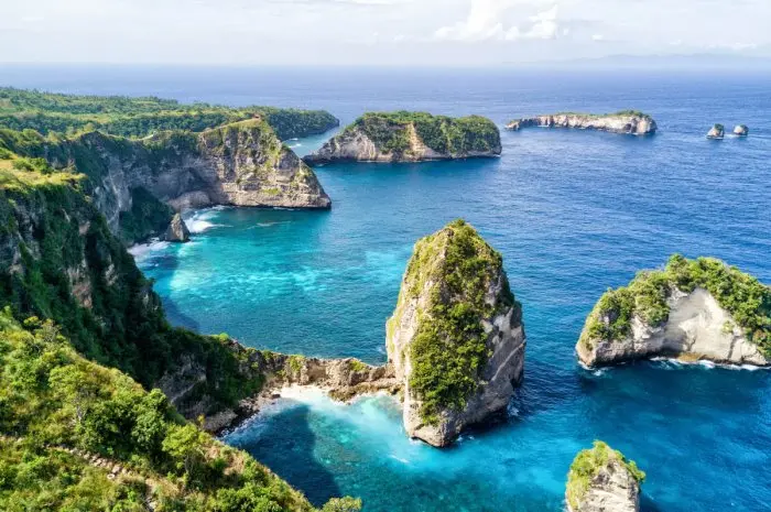 Nusa Lembongan Bali, Beautiful Beach with Stunning Panorama